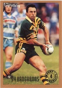 1994 Dynamic Kangaroo Heroes #4 Laurie Daley Front